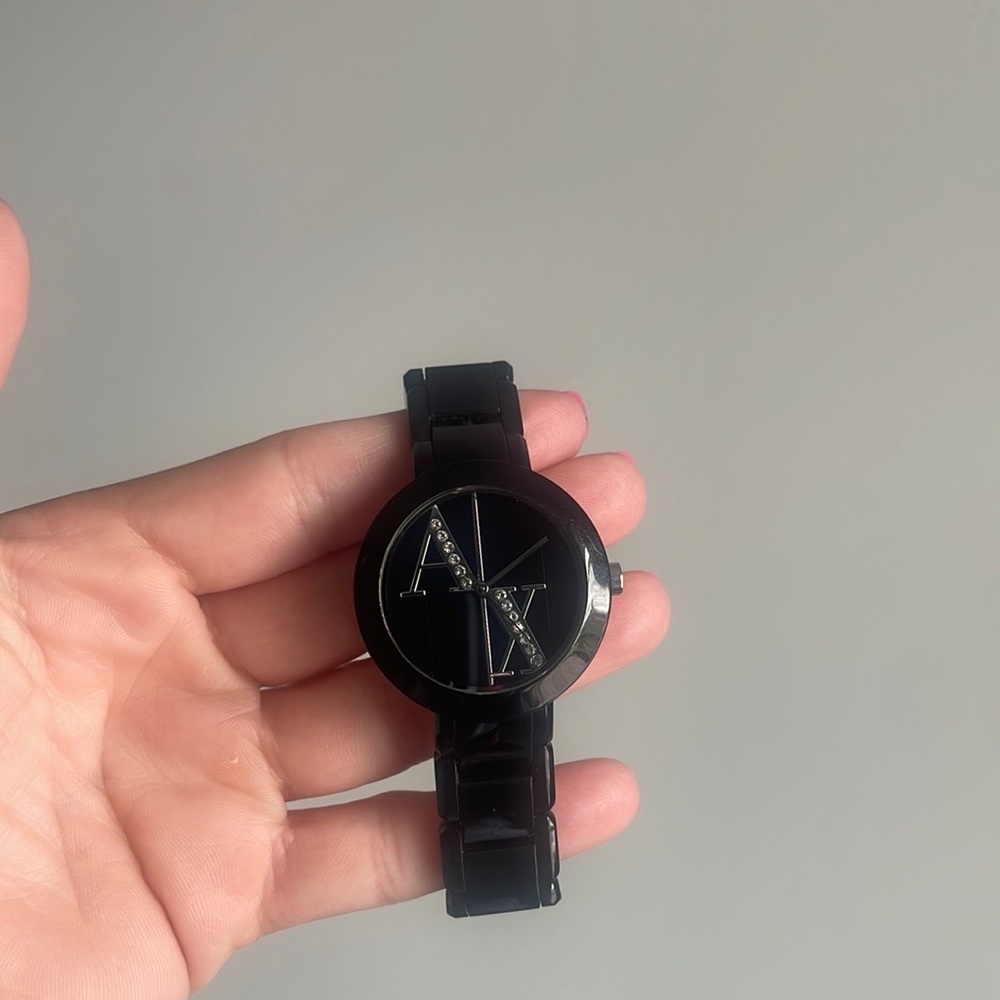AX CZ Analog Watch